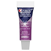 Crest 3d White Radiant Mint Toothpaste - 0.85 Oz - Image 3
