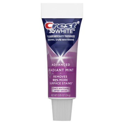 Crest 3d White Radiant Mint Toothpaste - 0.85 Oz - Image 5