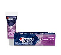 Crest 3d White Radiant Mint Toothpaste - 0.85 Oz