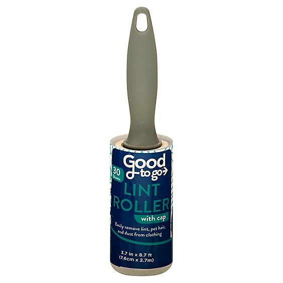 Good To Go Lint Roller with Cap - 30 Count