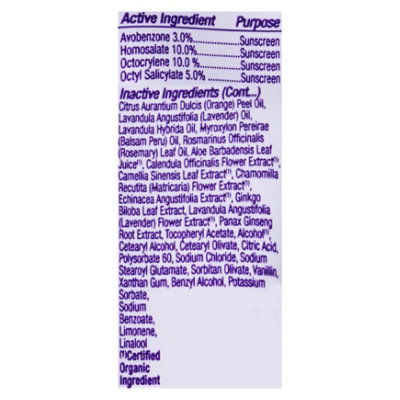 Alba Botanica Pure Lavender SPF 45 Soothing Sunscreen - 1 Fl. Oz. - Image 4