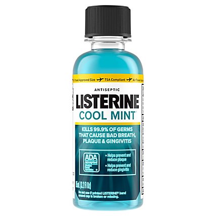 Listerine Cool Mint Travel Mouthwash - 3.2 Fl. Oz. - Image 2