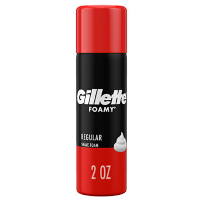 Gillette Foamy Regular Shave Foam - 2 Oz - Image 1