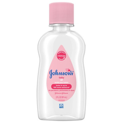 Johnson's Baby Oil - 3 Fl. Oz. - Image 3