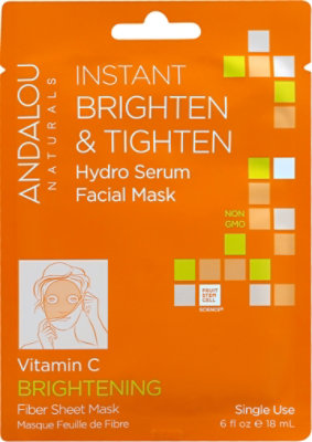 Andalou Naturals Brighten And Tighten Facial Mask - Each - Image 2