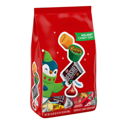 HERSHEY'S Reese's And Rolo Chocolate Assortment Candy Bulk Variety Bag - 33.03 Oz