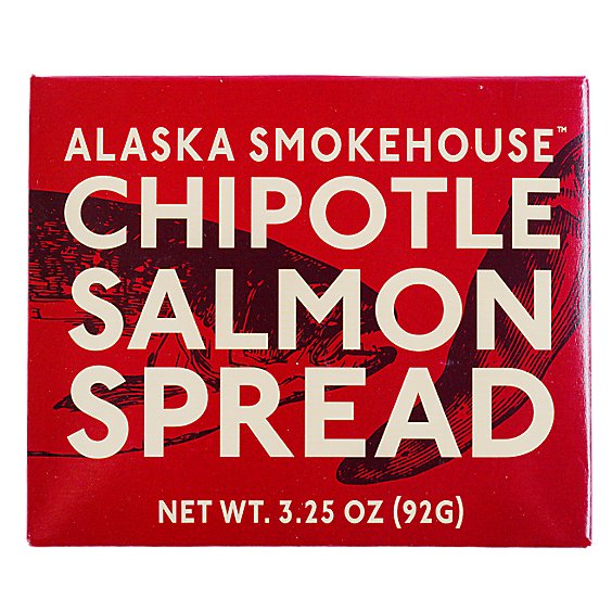 Alaska Smokehouse Chipolte Pink Salmon Spread - 3.25 oz.
