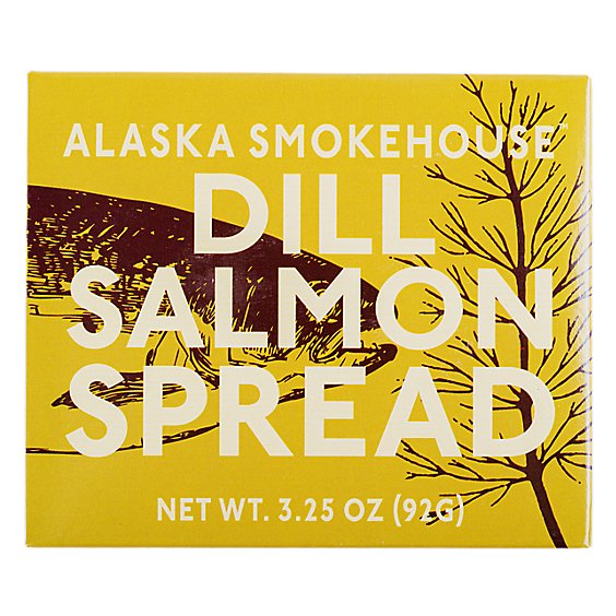 Alaska Smokehouse Dill Pink Salmon Spread - 3.25 oz.