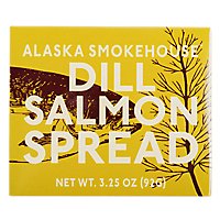 Alaska Smokehouse Dill Pink Salmon Spread - 3.25 oz. - Image 1