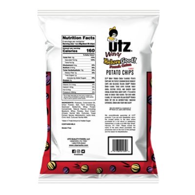 Utz Heluva Good French Onion Wavy Potato Chip - 8.5 OZ - Albertsons