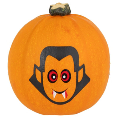 Little Ghouls Small Painted Pumpkin - EA - Image 2