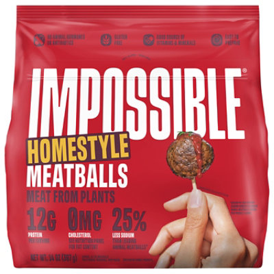 Impossible Made From Plants Meatballs - 14 Oz