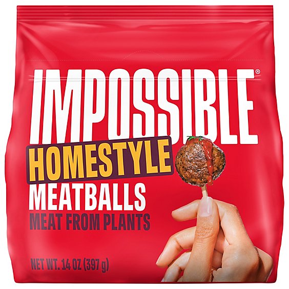 Impossible Meatballs Made From Plants - 14 OZ