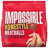 Impossible Meatballs Made From Plants - 14 OZ - Image 1