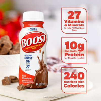 Boost Drink Chocolate Club Pk - 24-8 OZ - Image 3