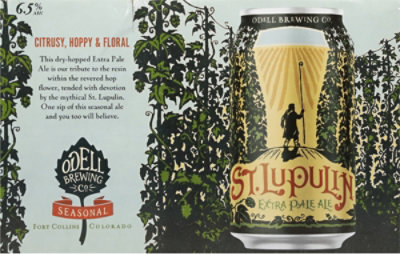 Odell Brewing Wolf Picker Experimental IPA Beer In Cans - 6-12 Fl. Oz. - Image 4