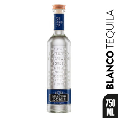 Maestro Dobel Silver Tequila 80 Proof - 750 Ml - Image 1