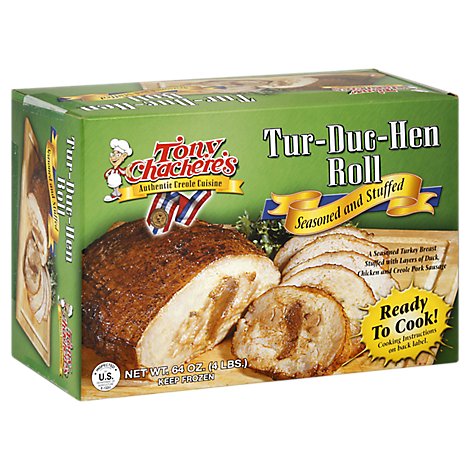 Big Easy Foods Tur-duc-hen Roll - 4 LB