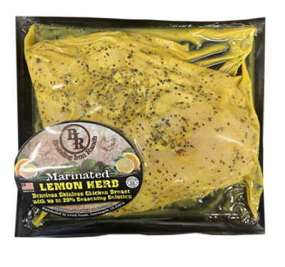 Branding Iron Ranch Chicken Breast Lemon Herb Case Ready - 1 Lb - Image 1