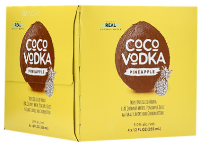 Coco Vodka Pineapple - 4-12 FZ - Image 1