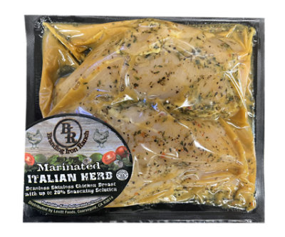 Branding Iron Ranch Chicken Breast Italian Herb Case Ready - 2 Lb - Image 1