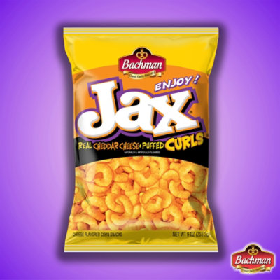 Bachman Jax Cheddar Cheese Puffed Curls - 9 OZ - Image 6