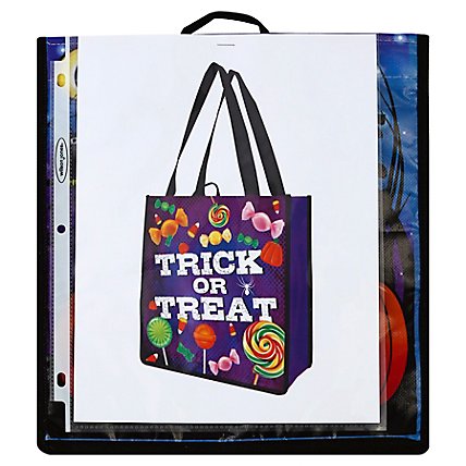 Reusable Halloween Bag Trick Or Treat - EA - Image 1