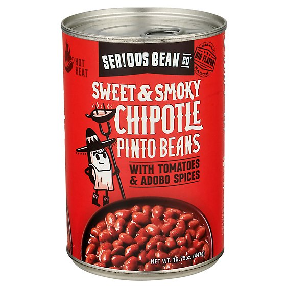 Serious Bean Sweet Spicy Chipotle Beans - 15.5 OZ