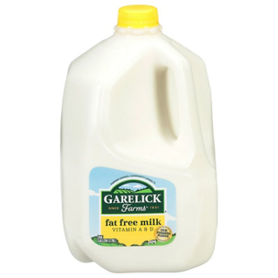 Garelick Farms Fat Free with Vitamin A and D Skim Milk Jug - 1 Gallon - Image 4