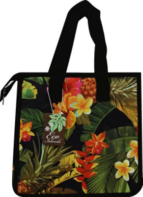 Eco Islands Cooler Bag-large Tropical Garden-black - EA - Safeway