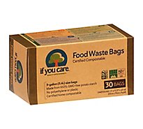 If You Care Bag Food Wste 3gal Cmpstb - 30 CT