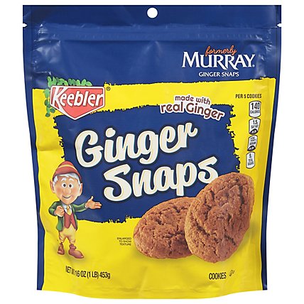 Keebler Ginger Snaps Cookies - 16 OZ - Image 3