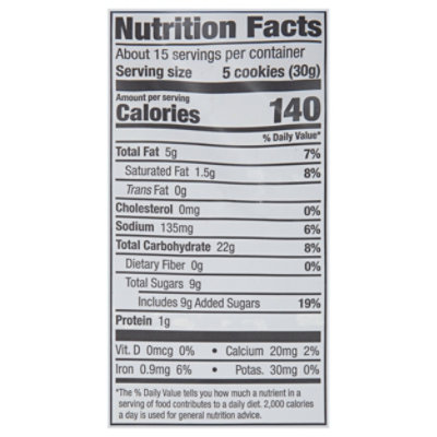 Keebler Ginger Snaps Cookies - 16 OZ - Image 4