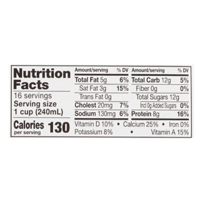 Garelick Farms 2% Reduced Fat with Vitamin A and D Milk Jug - 1 Gallon - Image 5