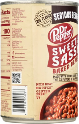 Serious Bean Dr Pepper Beans - 15.5 OZ - Image 5