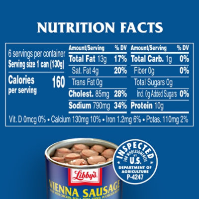 Libby's Vienna Sausages -6-4.6 Oz - Image 3