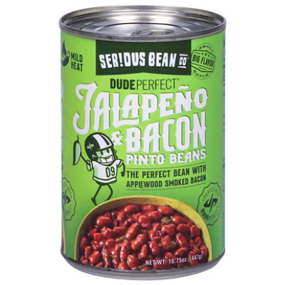 Serious Bean Jalapeno & Bacon Beans - 15.75 OZ - Image 1