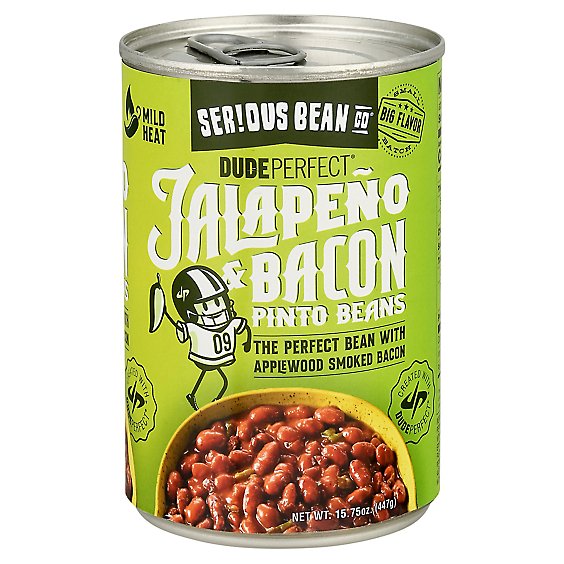 Serious Bean Jalapeno & Bacon Beans - 15.75 OZ