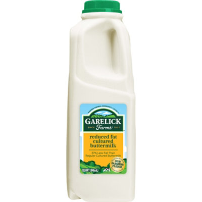 Garelick Farms Reduced Fat Buttermilk - 1 Quart - Image 1