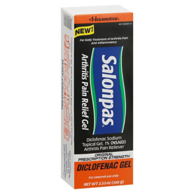 Salonpas Arthritis Pain Relief Gel - 3.5 OZ