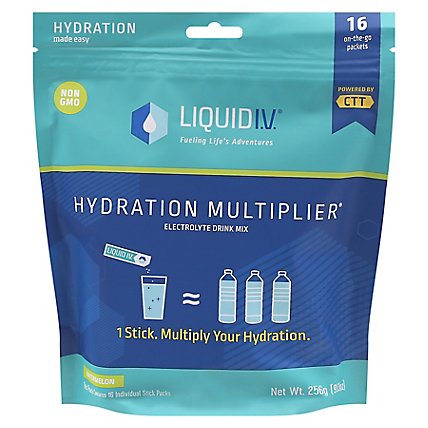 Liquid Iv Powder Drink Watermelon - 16 CT - Image 1
