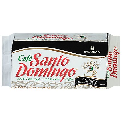 Cafe Santo Domingo Espresso Brick - 10 OZ - Image 2