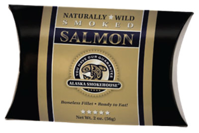 Alaska Smokehouse Pink Salmon Gold Wild - 2 oz. - Image 1