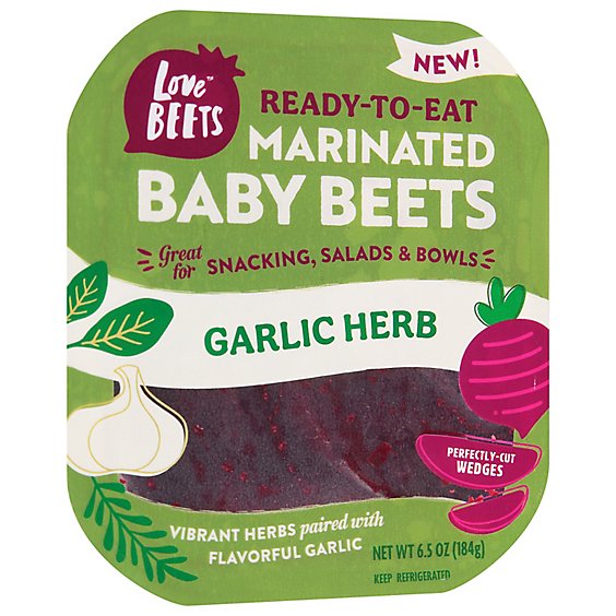 Beet Wedges Garlic Herb Marinated - 6.5 OZ