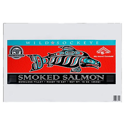 Alaska Smokehouse Smoked Sockeye Salmon - 16 Oz - Albertsons