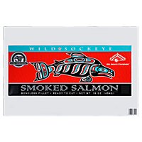Alaska Smokehouse Smoked Sockeye Salmon - 16 Oz - Image 1