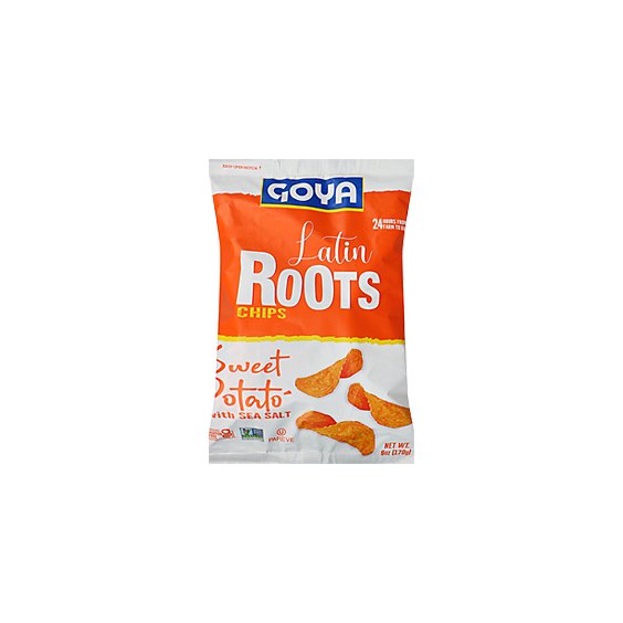 Goya Latin Roots Chips Sweet Potato - 6 OZ