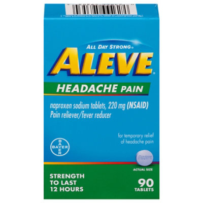 Aleve Headache Tab 90ct 2dz - 90CT - Image 3