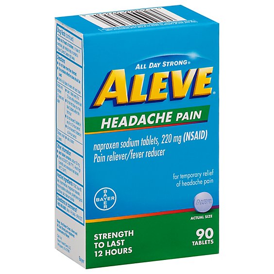 Aleve Headache Tab 90ct 2dz - 90CT