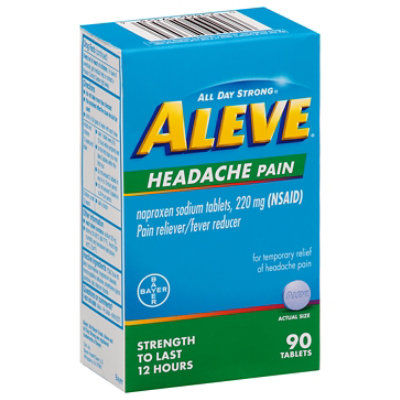 Aleve Headache Tab 90ct 2dz - 90CT - Image 1